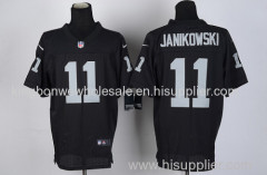 NFL Jersey NFL Elite Jersey Oakland Raiders 11# Janikowski Black Elite Jersey