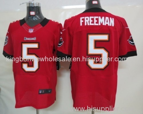 Red NFL Jersey Tampa Bay Buccaneers 5 Freeman NFL Elite Jersey