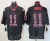 NEW NFL Jersey Atlanta Falcons 11 Jones Lights Out Black Elite Jerseys