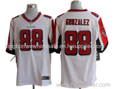 NEW Atlanta Falcons 88# Tony Gonza Game Jersey American Football Jerseys