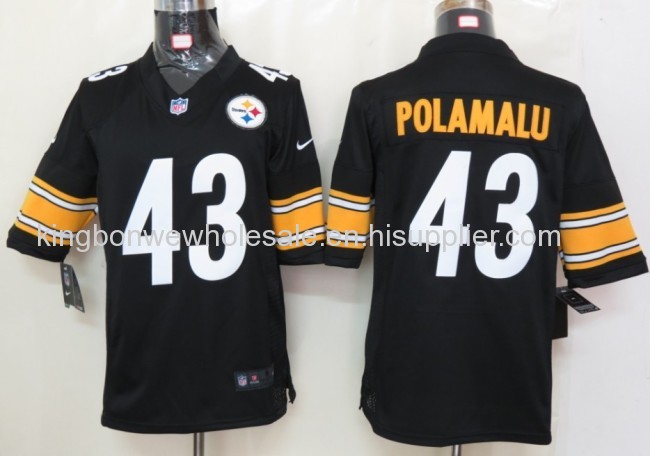 2013 NEW NFL Jersey, Pittsburgh Steelers 43# Polamalu Drift Fashion Gold Elite Jerseys