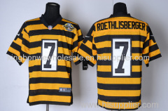 New NFL Jersey Ben Roethlisberger Pittsburgh #7 Steelers Alternate Game Jersey