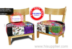 bentwood patchwork fabric sofa,sofa chair