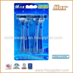 Triple Blade Razor; Cheap Price With Classical Design Handle