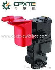 Slim4 switches for power tool and garden tool