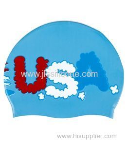 Most popular silicone swim caps