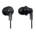 Panasonic ErgoFit Inner Ear Headphones Black RP-HJE120