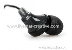 Panasonic RP-HJE120-K In Ear Earbud Ergo-Fit Headphones Black