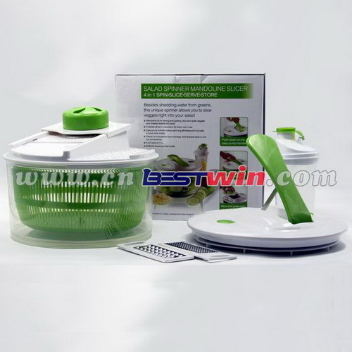 4 IN 1 Salad Spinner/Salad Chopper/Salad Mixer