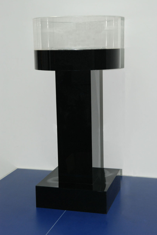 acrylic exhibition table , desk