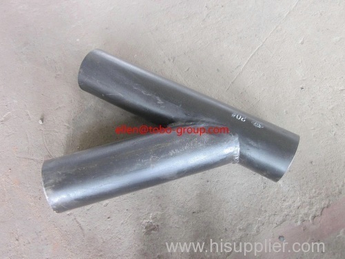 Pipe Fittings 45 D oblique three-way