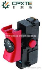 Slim4 switches for power tool and garden tool