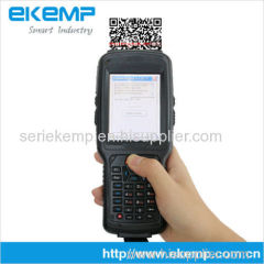 EKEMP Fingerprint Scanner Industrial PDA with Barcode Scanner