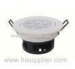 500LM PC LED Recessed Ceiling Downlights For Shops / 60HZ LED Down Lamp ROHS