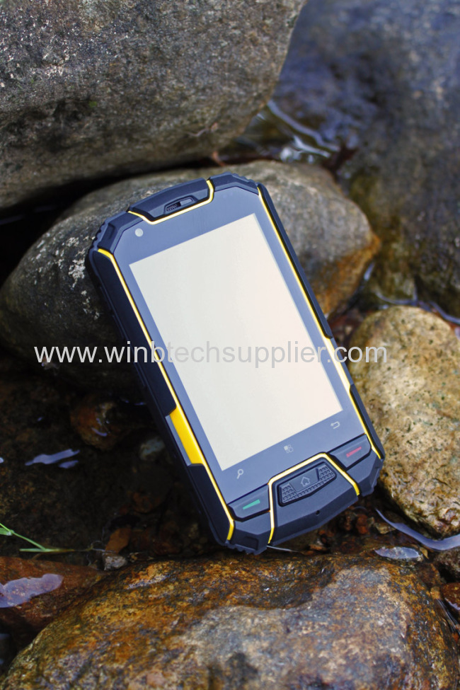  ip67 MTK6577 Dual core Snopow M6 outdoor Dustproof Shockproof Android Rugged Waterproof phone Dual Sim GPS 3G Runbo