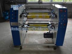 Automatic pre stretch slitter&rewinder