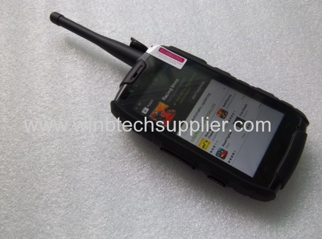 2014 New Listing Military IP 68 Standard BATL ws15 Quad core Rugged Smart Mobile Phone NFC, PTT 