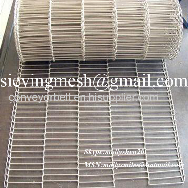 Wire mesh conveyor belt