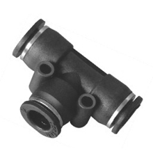 PE-C Union Tee CompactOne Touch Fittings