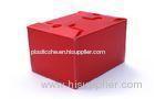 Waterproof Plastic Fluted Board / PP Fluted Boxes For Packing Foldable