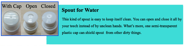 High Quality Drinking Water Spout Pouch Made in China
