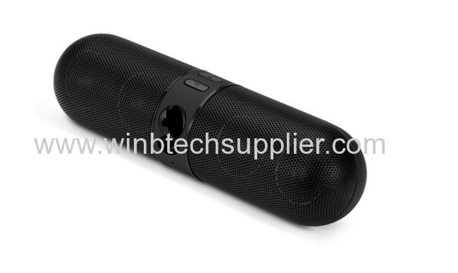 Newest Monster beats bluetooth wirless mini pill speaker with b logo 