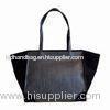 Ladies' Leather Bag of Hermes Copy, PU, Black and White Pattern, Low MOQ