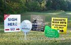Full Color Printing Yard Signs , 96" x 48" Lawn Signs Non-toxic