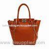 Ladies' PU Tote/Shiny Bag for 2013 Winter Season, Ideal Friends for Office Lady