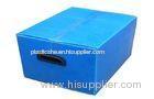 Recyclable Corrugated Plastic Boxes , Plastic Cardboard Box Colorful