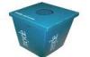 Collapsible Corrugated Plastic Boxes / Corrugated Polypropylene Bins For Recycling