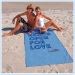 Printed Suede Towel Beach Towel