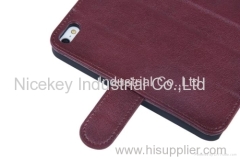 Soft Flip Pu Leather Case For Iphone5/5s