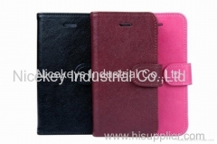 Soft Flip Pu Leather Case For Iphone5/5s