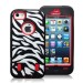 Fashion attractive zebra design for silicone iphone case