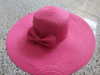Hot sell popular Raffia braid lady hat