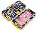 colorful zebra silincone case for iphone