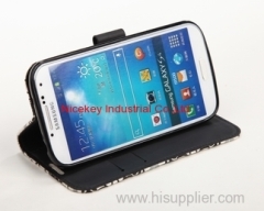 Stand Leather Flip Case for Samsung Galaxy