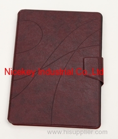 Superior quality leather ipad cover with extral slots