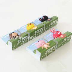 Custom cartoon cute Soft pvc dustproof plug