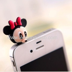 pvc earphone jack for iphone