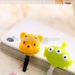 pvc earphone jack for iphone