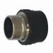 HDPE socket fusion fittings male thread coupling