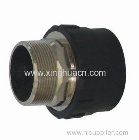 HDPE socket fusion fittings male thread coupling