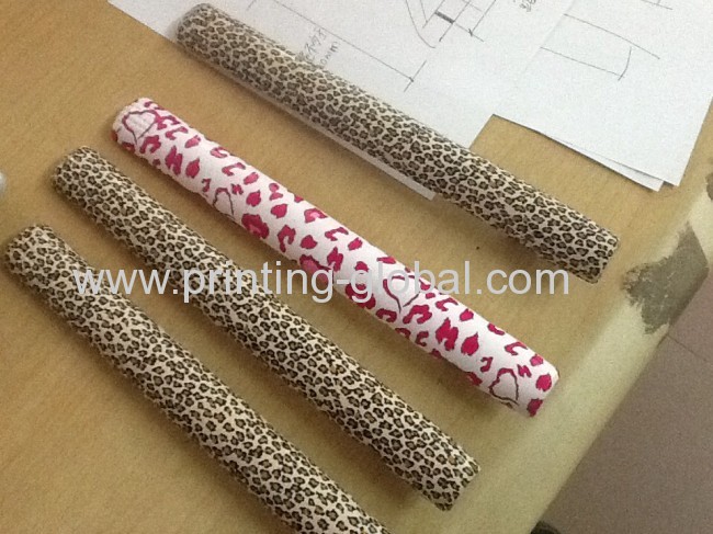 Heat transfer printing film for 3D combs