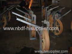 822MM single roller helicopter stringing blocks
