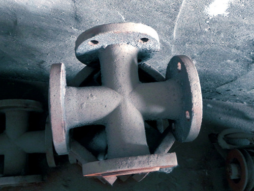die casting with boiler accessories