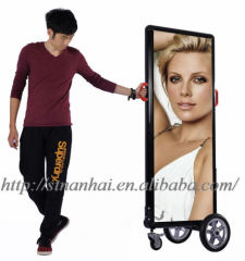 J2B-0001 [6hrs] Mobile outdoor advertising light box up to 6hrs battery