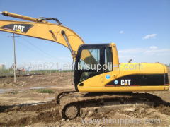 Used excavators Caterpillar 320C in perfect working condition