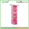 Non-woven hanging closet organizer